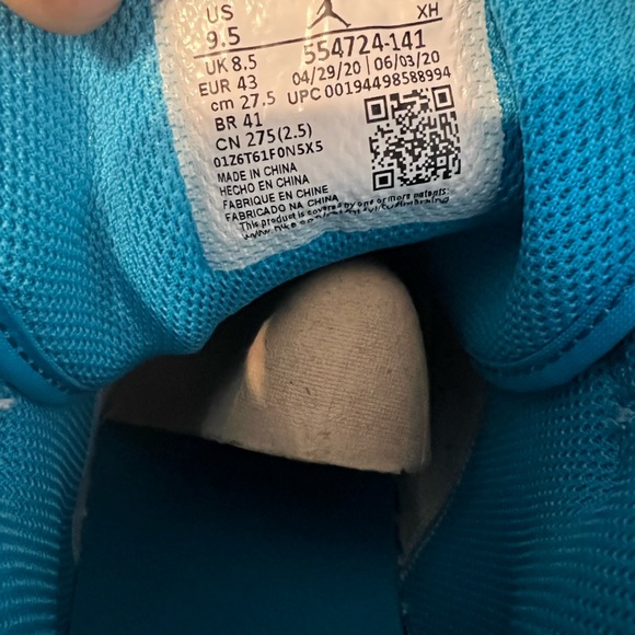 Air Jordan 1 Mid Laser Blue main image 3